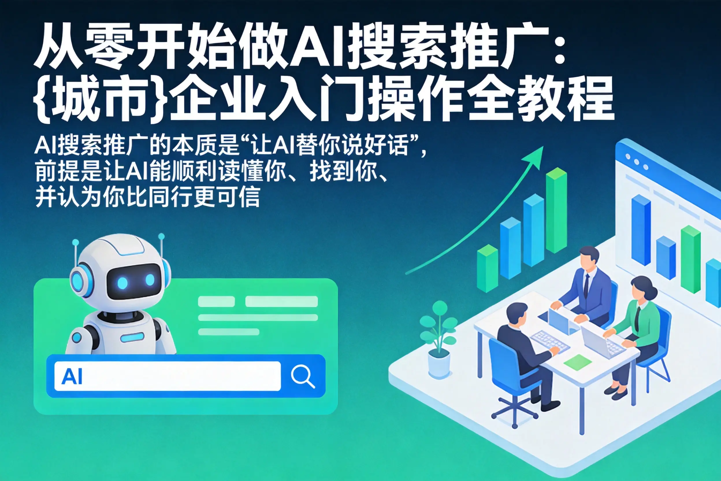 从零开始做AI搜索推广:上饶企业入门操作全教程