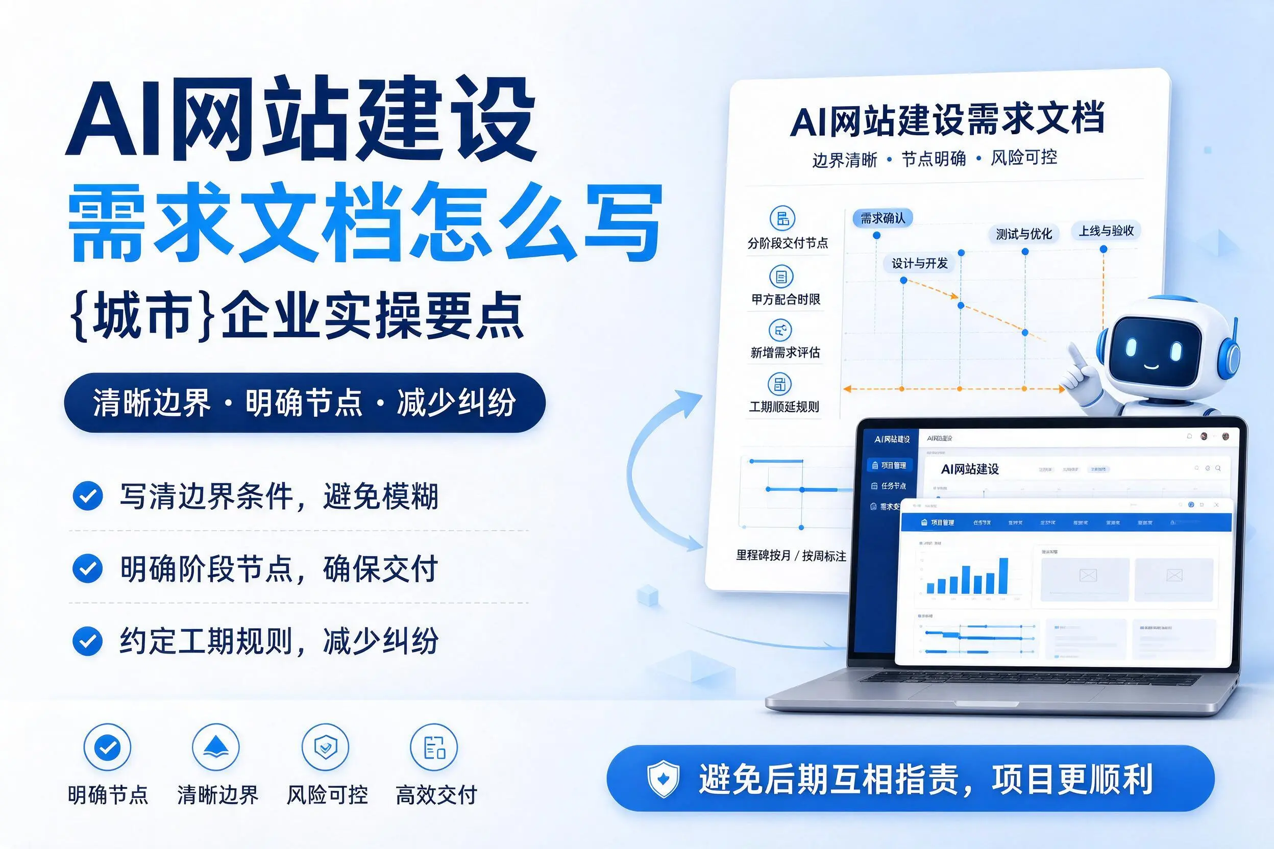 AI网站建设需求文档怎么写,上饶企业实操要点